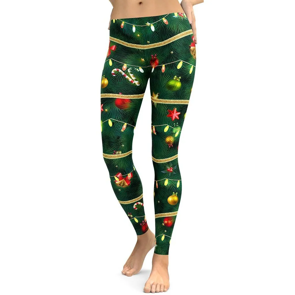 Christmas Tree Leggings