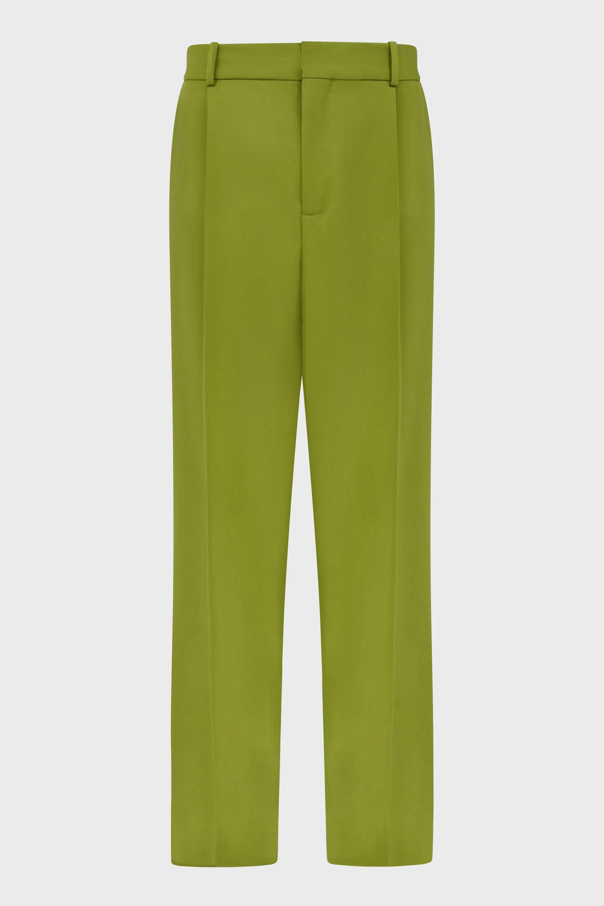 CLASSIC TROUSERS W/PLEATS LIME