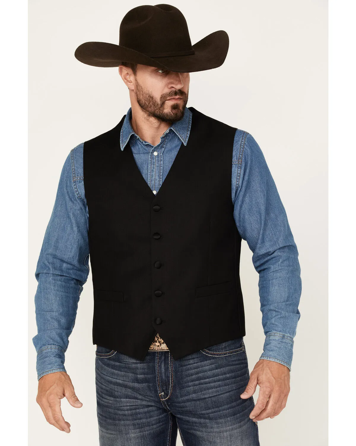 Cody James Men's Jackson Western Tux Vest