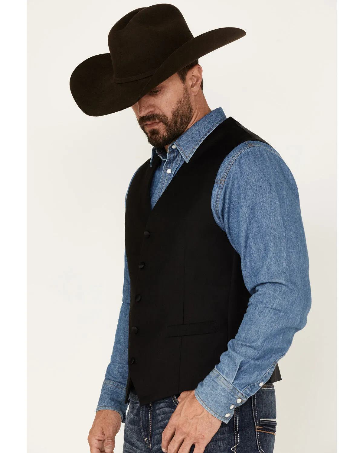 Cody James Men's Jackson Western Tux Vest