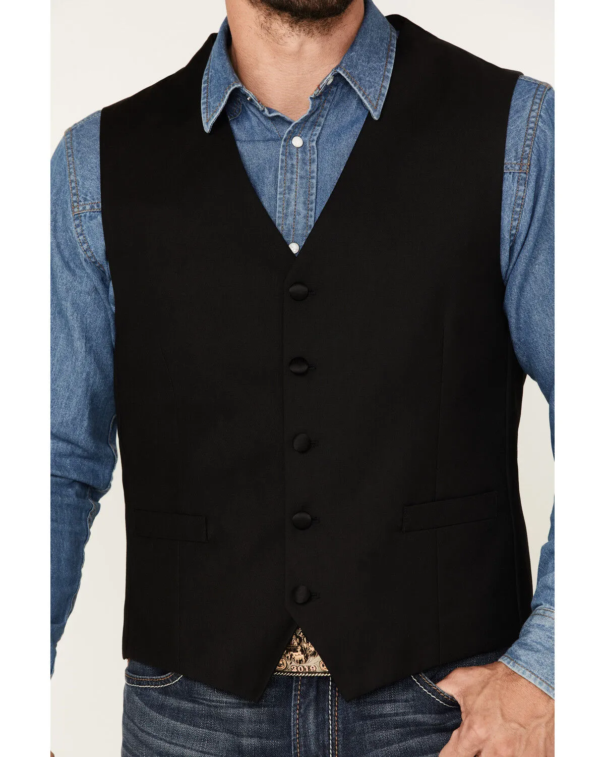 Cody James Men's Jackson Western Tux Vest