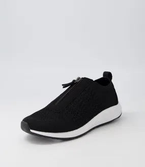 COLORADO Camsons Black Recycled Knit Sneakers