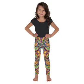 Colorful Fun Pattern Kid's Leggings