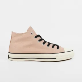 Converse Cons - CTAS Mid Pro Shoes - Pink Sage / Egret / Black