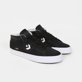 Converse Cons - Louie Lopez Pro Mid Shoes - Black / Black / White