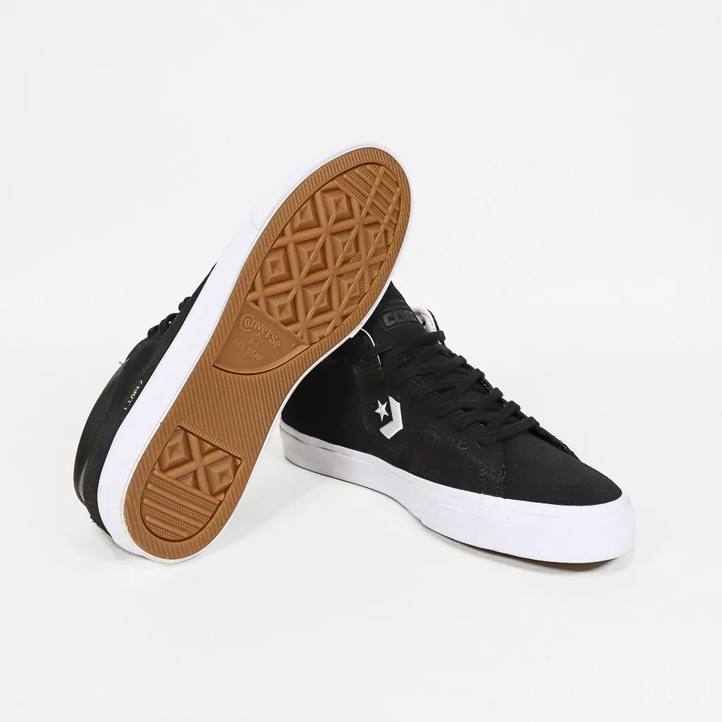 Converse Cons - Louie Lopez Pro Mid Shoes - Black / Black / White