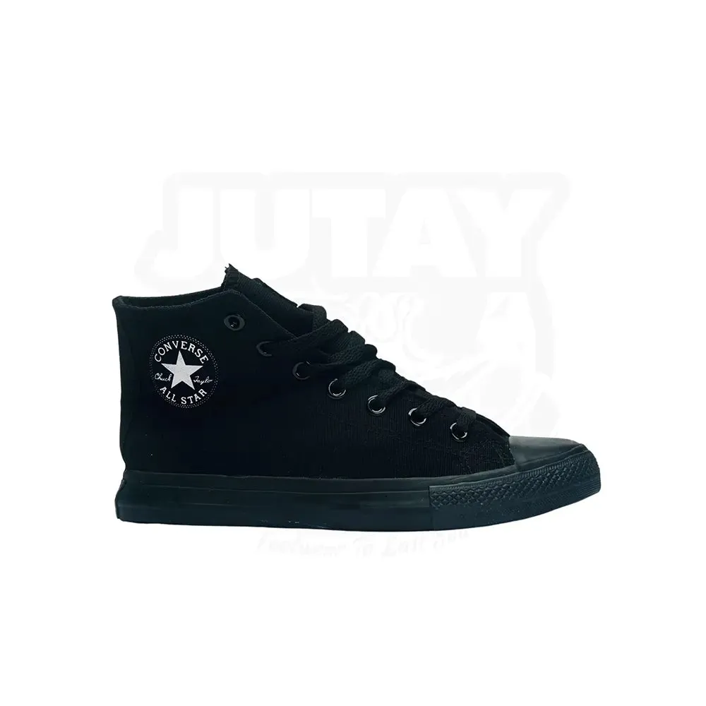 CONVERSE HIGHS - ALL BLACK