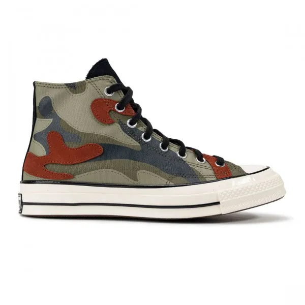 Converse Men Chuck 70 Hi Hybrid Camo (green / field surplus / black / egret)