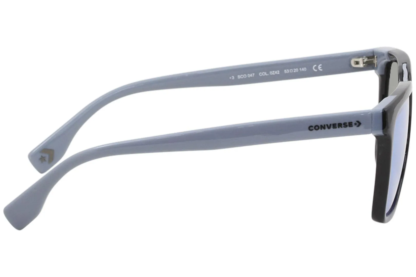 Converse Men's SCO047 SCO/047 7VNR Navy Fashion Rectangle Sunglasses 53mm