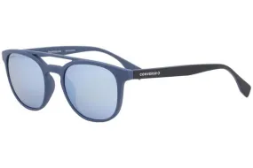 Converse Men's SCO049 SCO/049 7U3P Matte Navy Polarized Pilot Sunglasses 52mm