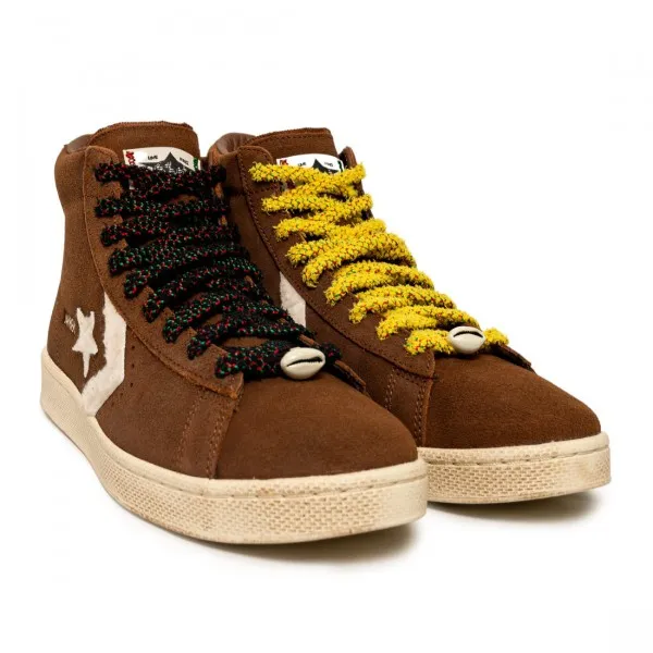 Converse x Barriers Men Pro Leather Hi (brown / monks robe / black / antique white)