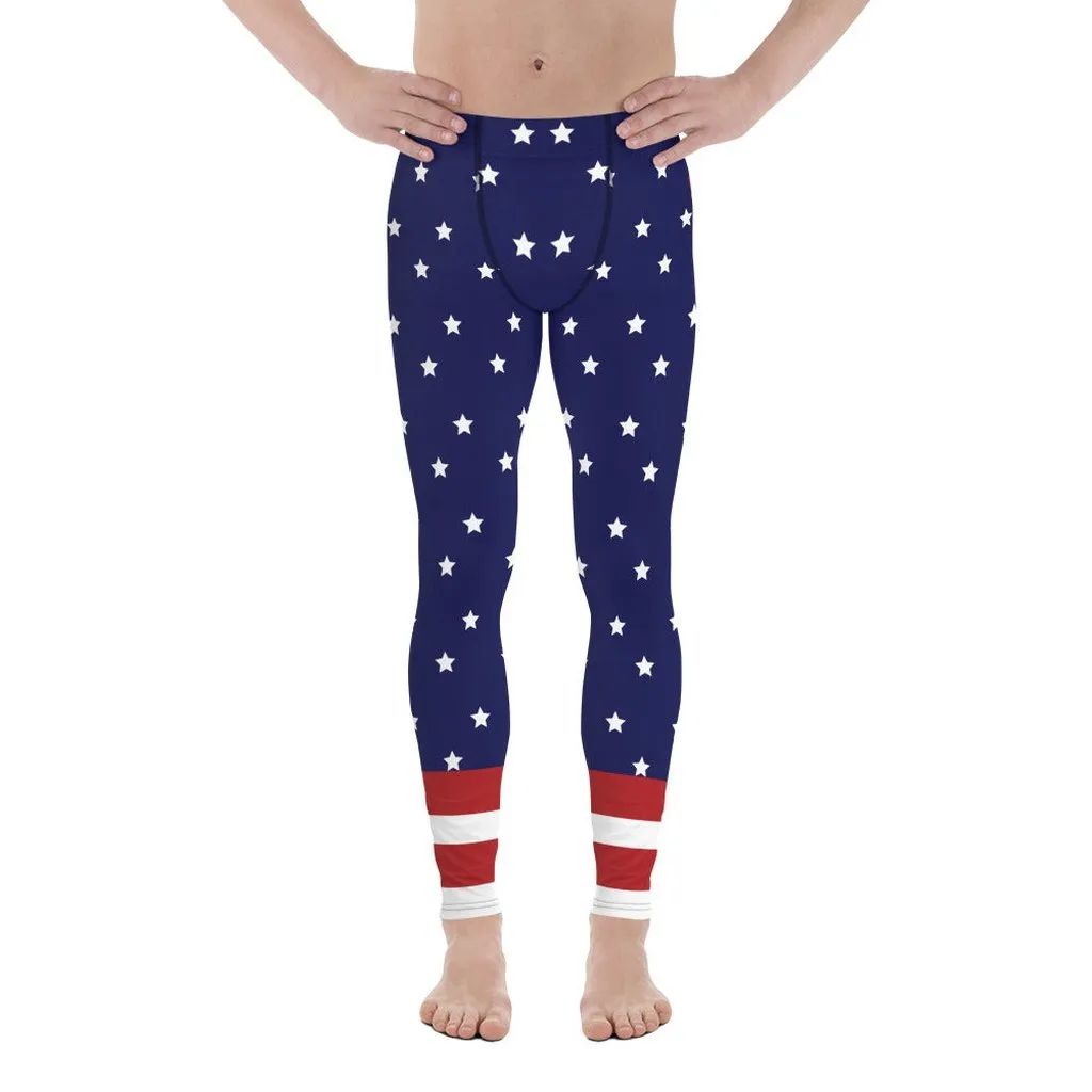 Cool Patriotic Men's Leggings