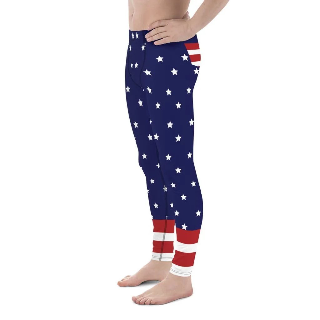 Cool Patriotic Men's Leggings