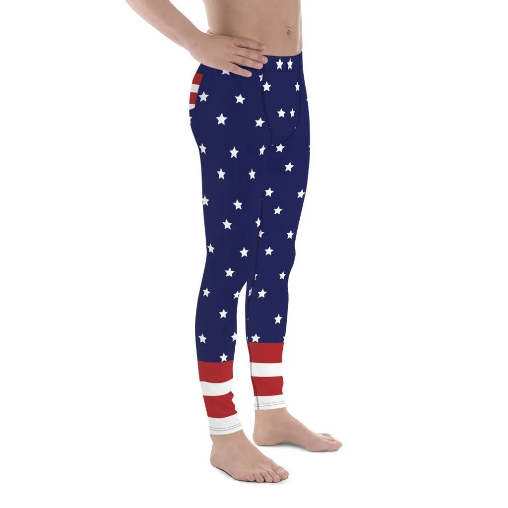 Cool Patriotic Men's Leggings