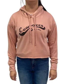 Cowpokes Women's Logo Cropped Hoodie