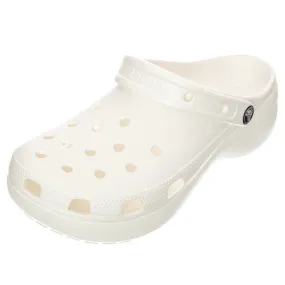 CROCS W' Classic Platform Clog W White Sandals