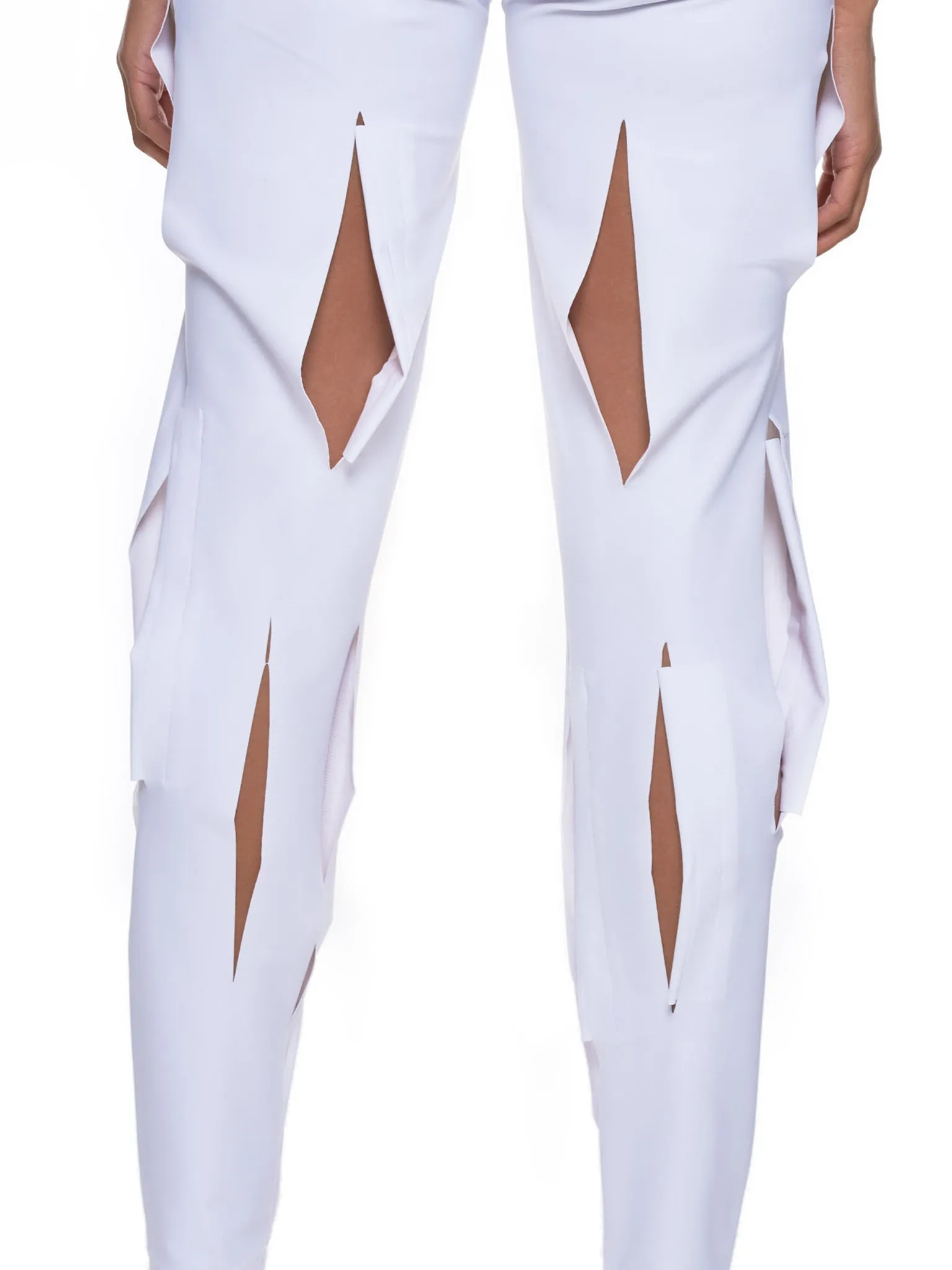 Cut-Out Leggings (GC-T038-051-WHITE)