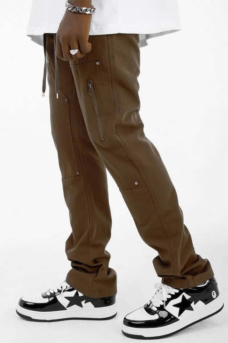 CZ Straight Zipper Trousers