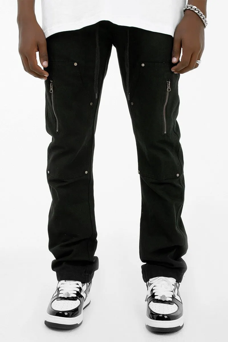 CZ Straight Zipper Trousers