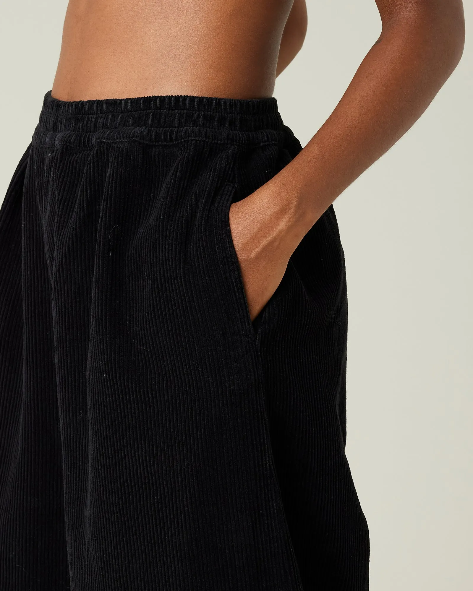 Daisy Black Cord Trousers