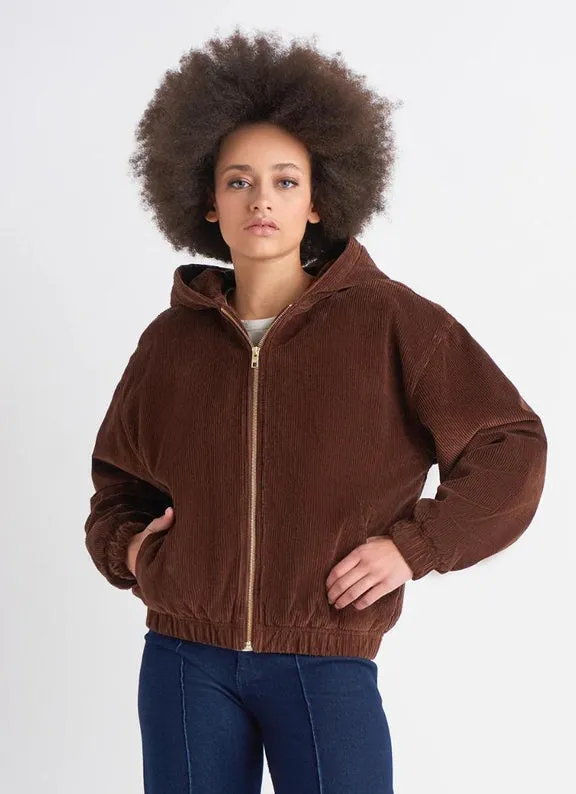 Dex Hooded Corduroy Jacket