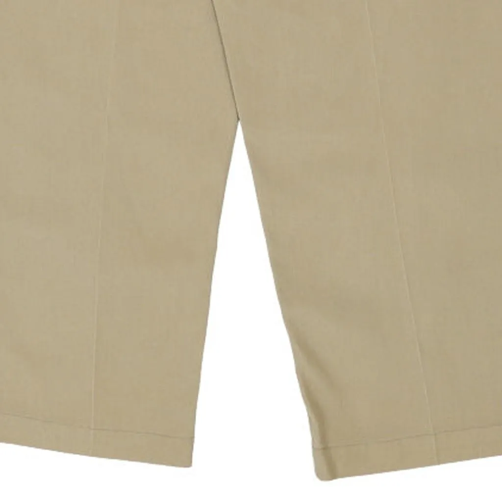 Dickies Trousers - 36W 30L Beige Cotton Blend