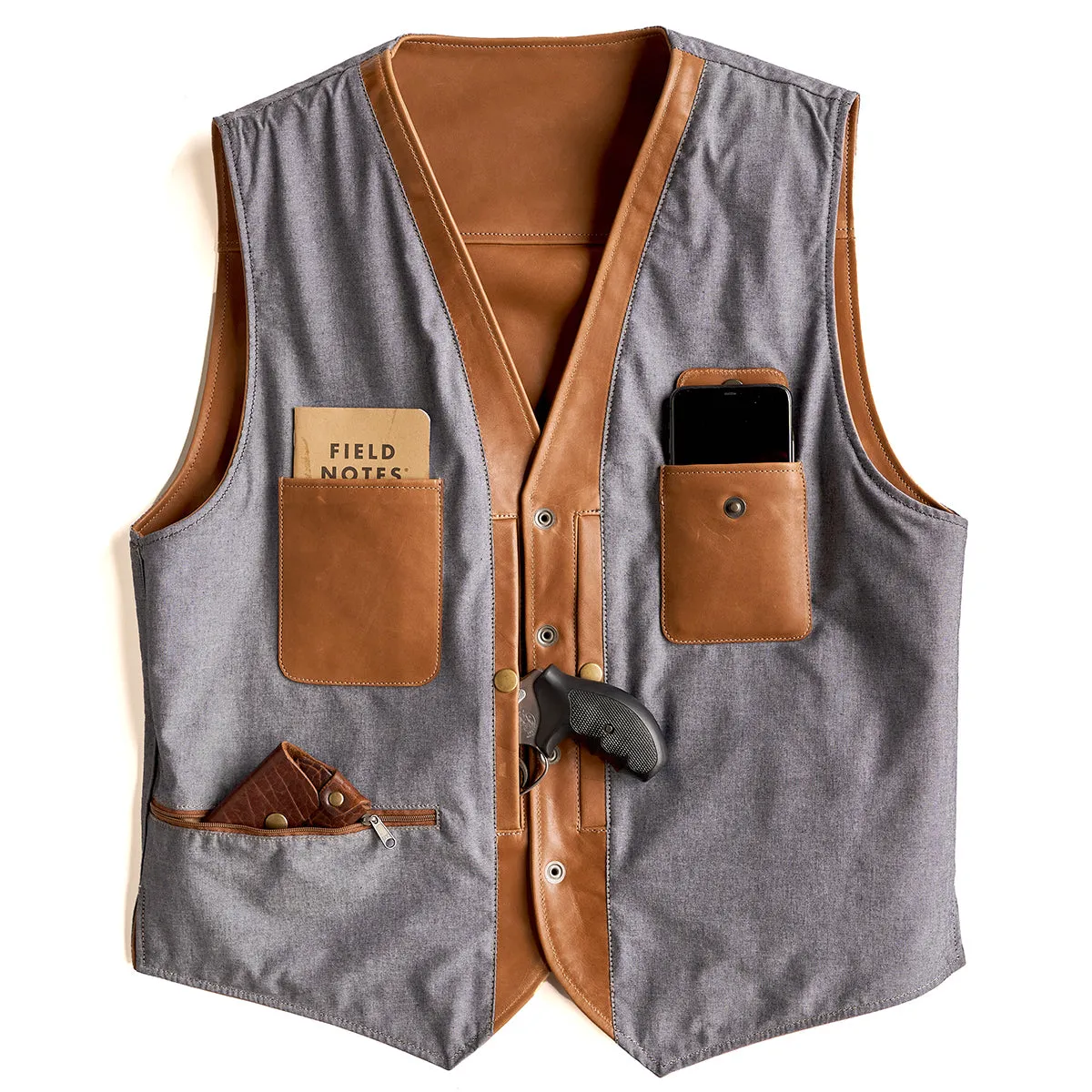 Dillon Vest No. 64 | LE Saddle