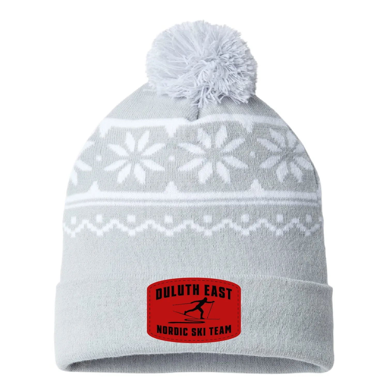 Duluth East Nordic Ski Team USA-Made Snowflake Beanie