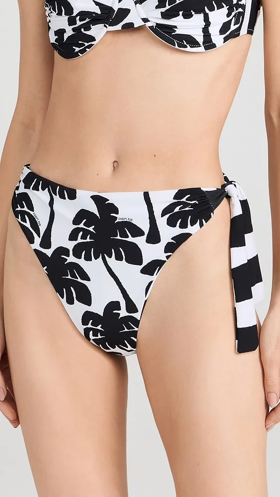 FARM Rio   Coconut Reversible Bikini Bottoms 