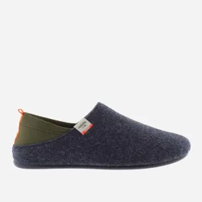 Felt Slipper for Men - Navy