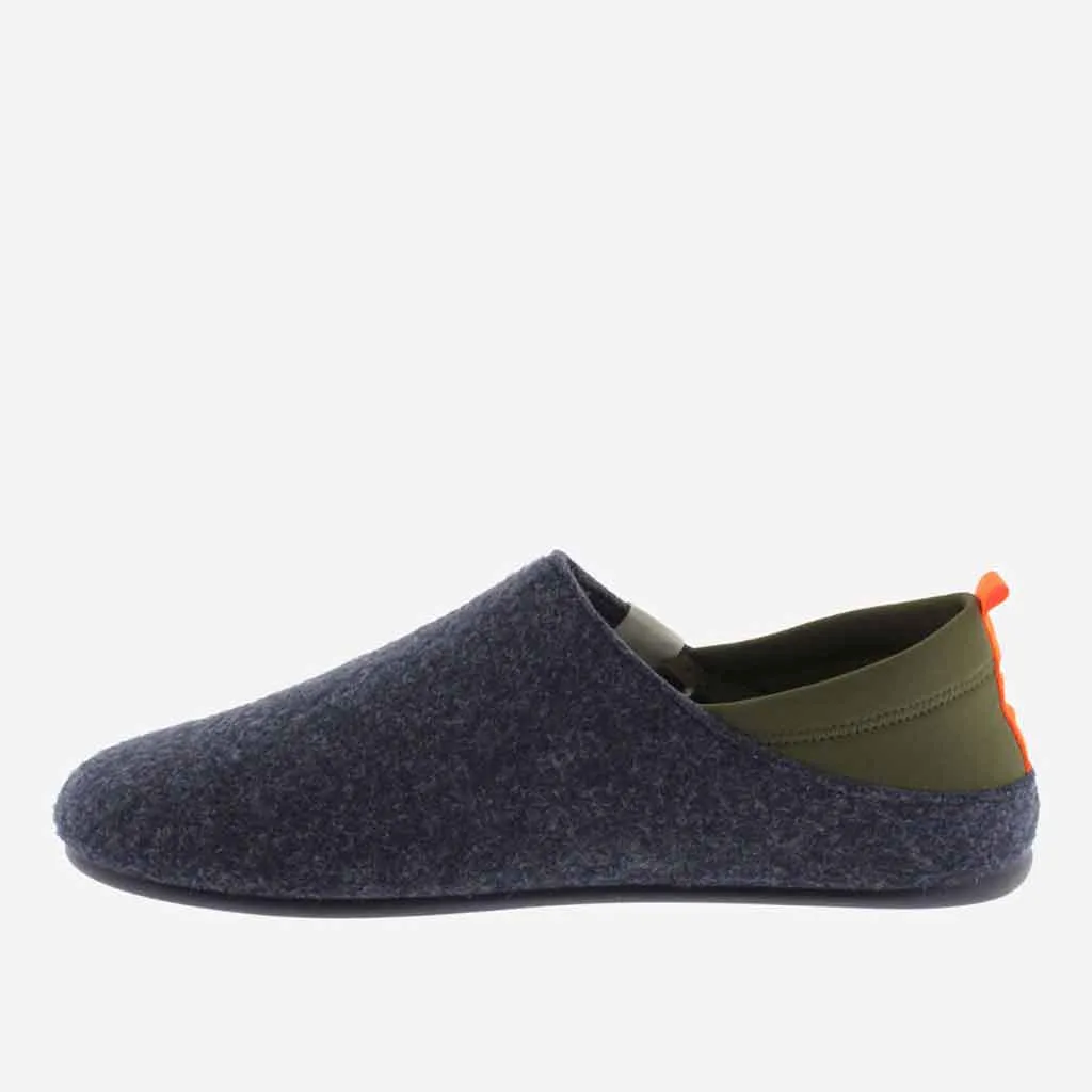 Felt Slipper for Men - Navy