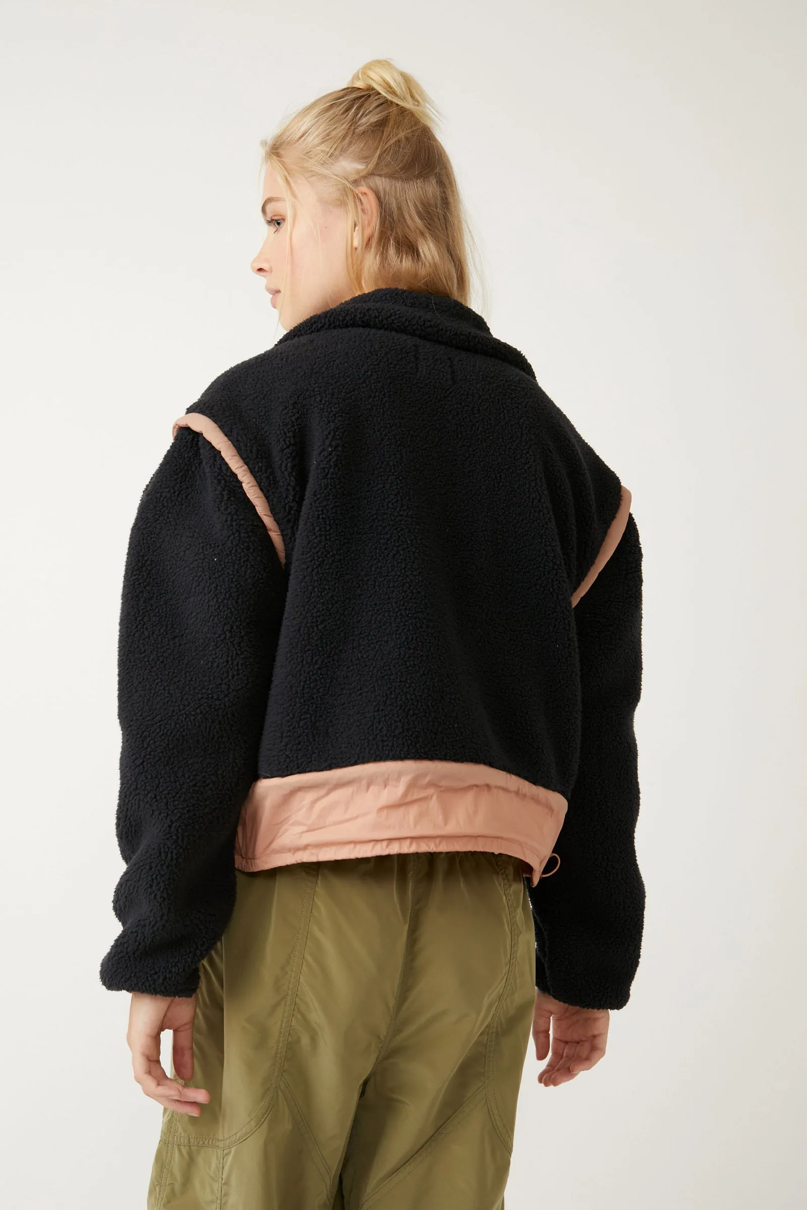 Free People Courtside Fleece Jacket