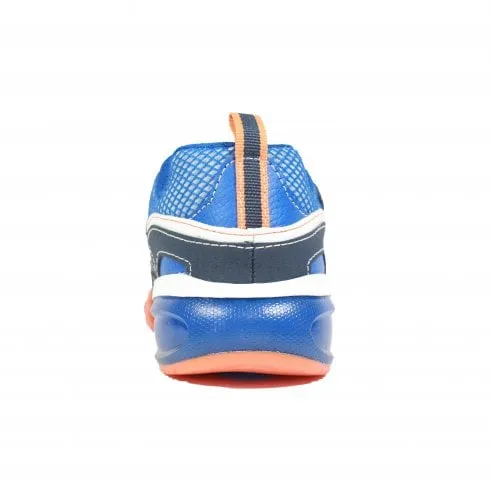 Geox Bayonyc | Royal/Orange | Childrens Light Up Trainers