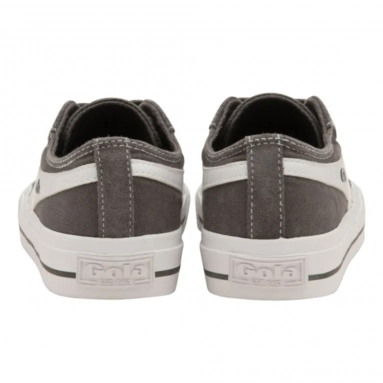 Gola Quota II Kids Canvas Trainers