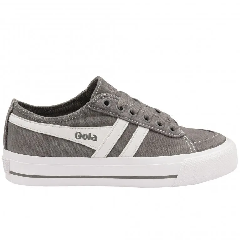 Gola Quota II Kids Canvas Trainers