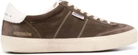 Golden Goose Soul Star suede sneakers Brown