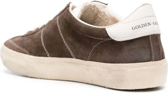 Golden Goose Soul Star suede sneakers Brown