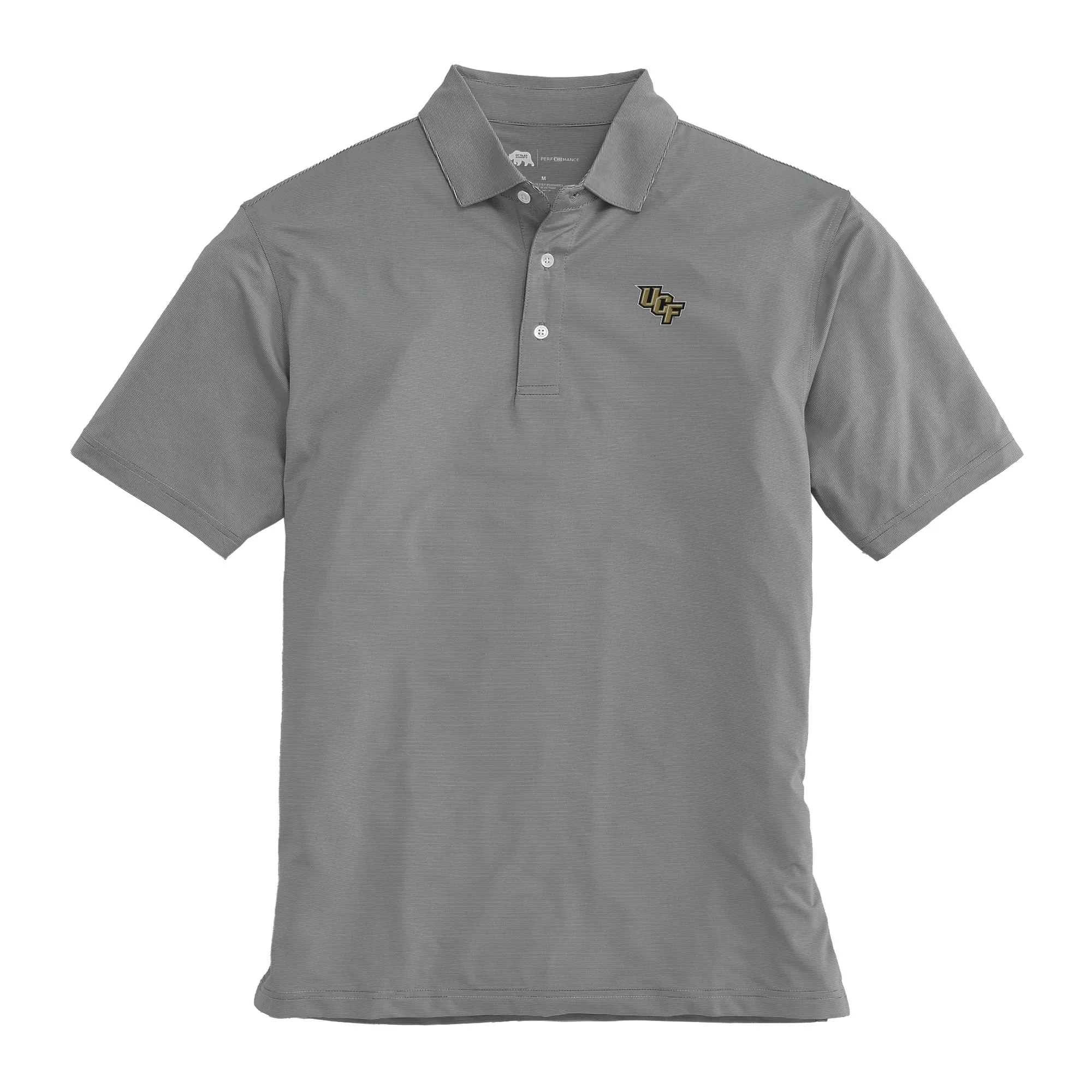 Hairline Stripe UCF Performance Polo