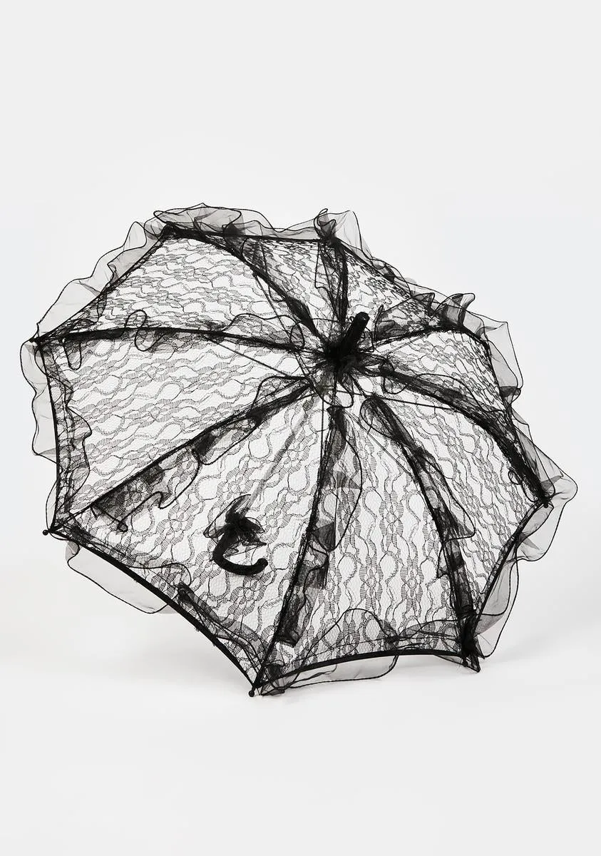 Haunt My Dreams Sheer Umbrella-