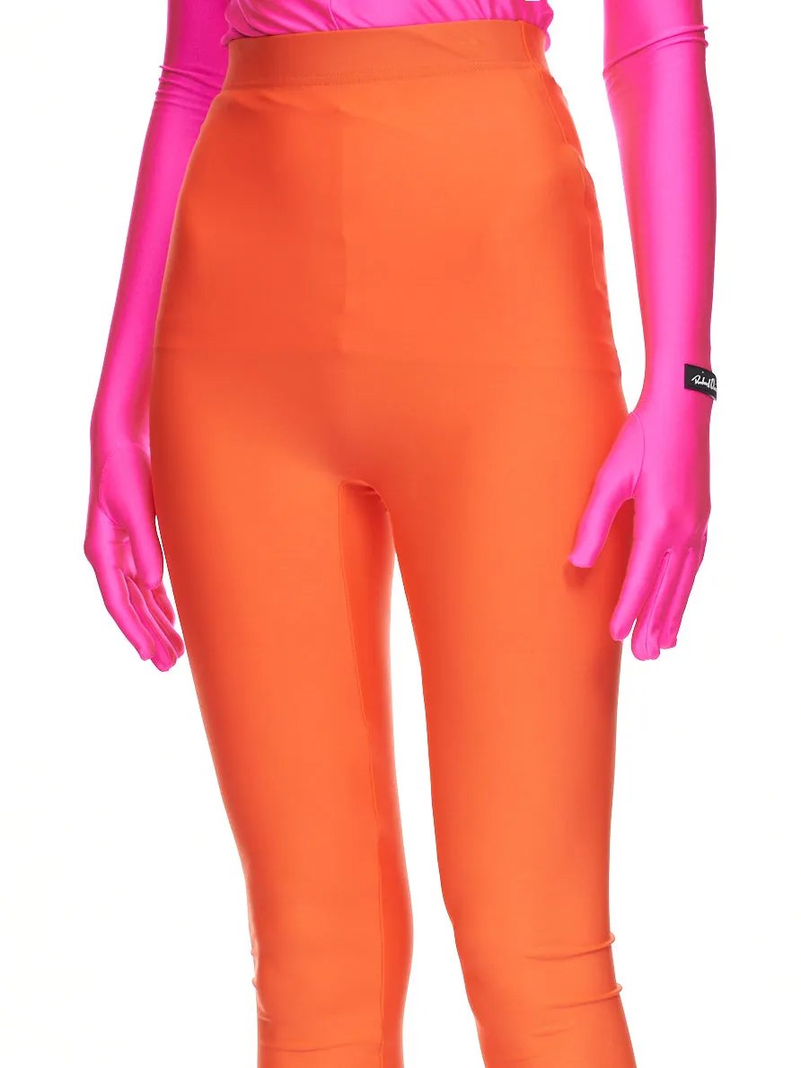 High-Waist Leggings (58G-R-ORANGE)