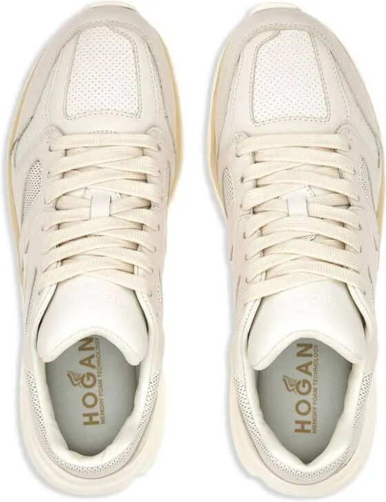 Hogan H665 panelled sneakers Neutrals