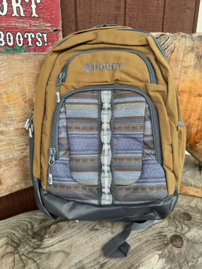 Hooey OX Tan Southwestern Aztec Print Backpack BP064TNGY