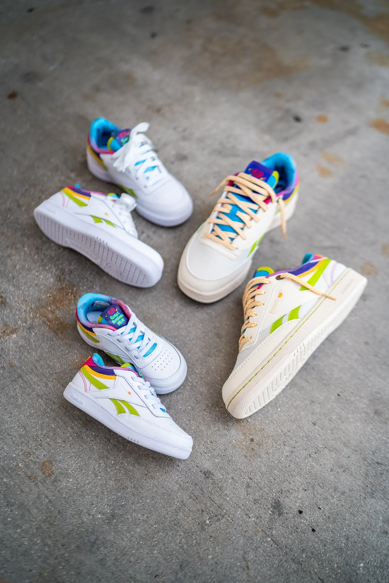 INFANTS Reebok x JELLY BELLY Club C Revenge (White/Revenge)