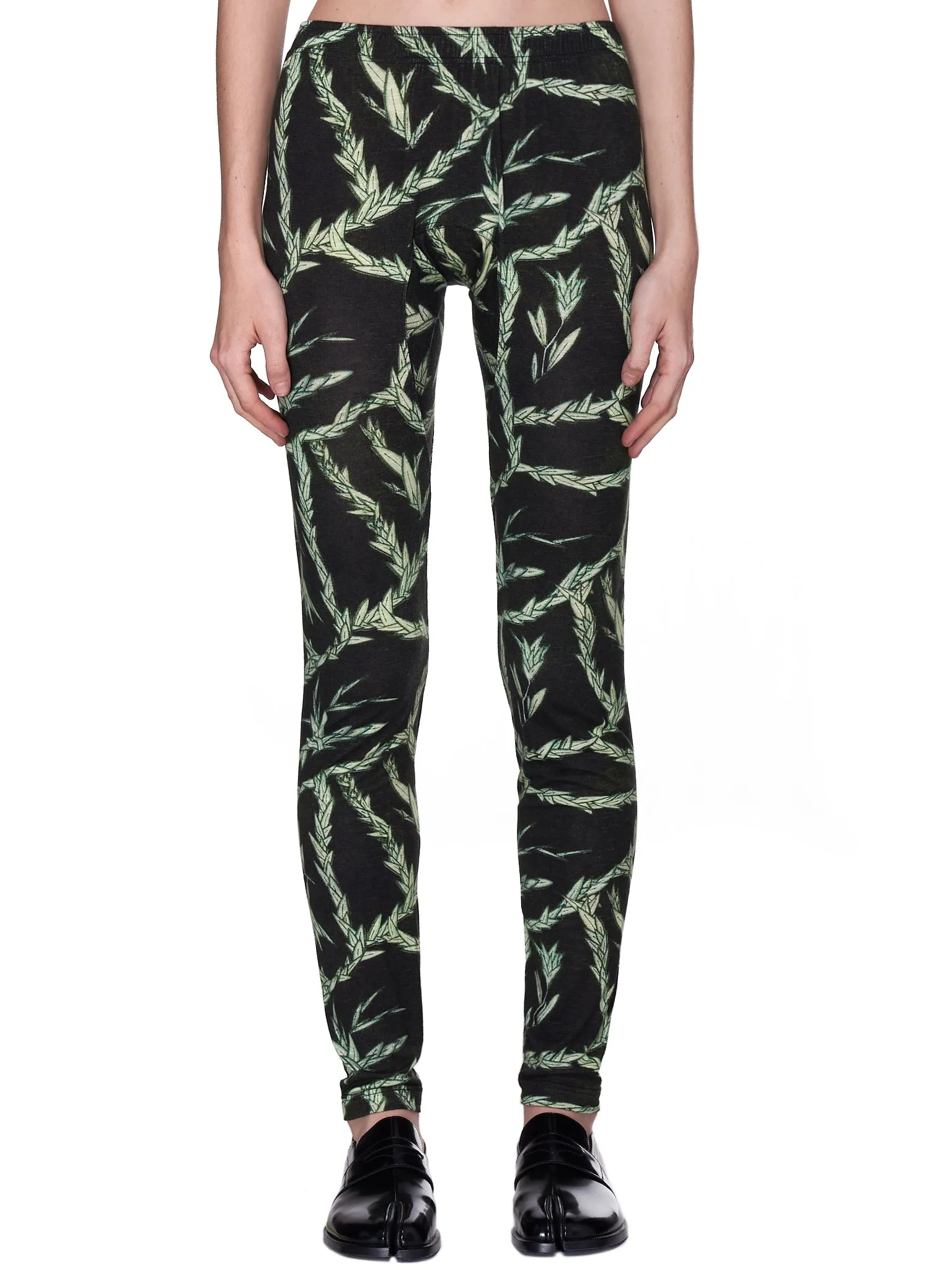 Johanna Leggings (87028301-558-CT-LEAF-PRINT)