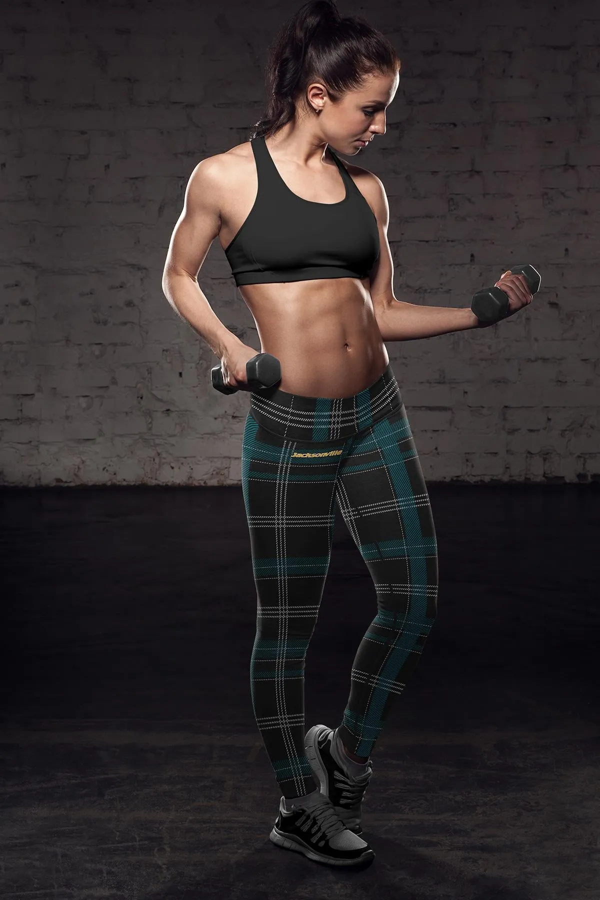 JX FB Plaid Leggings