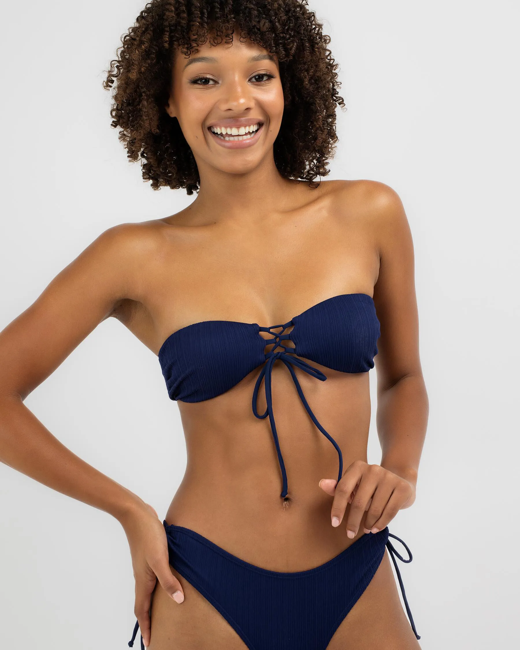 Kaiami Tilly Tie Bandeau Bikini Top