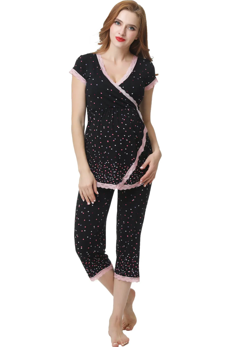 Kimi + Kai Maternity Joyce Nursing PJ Set