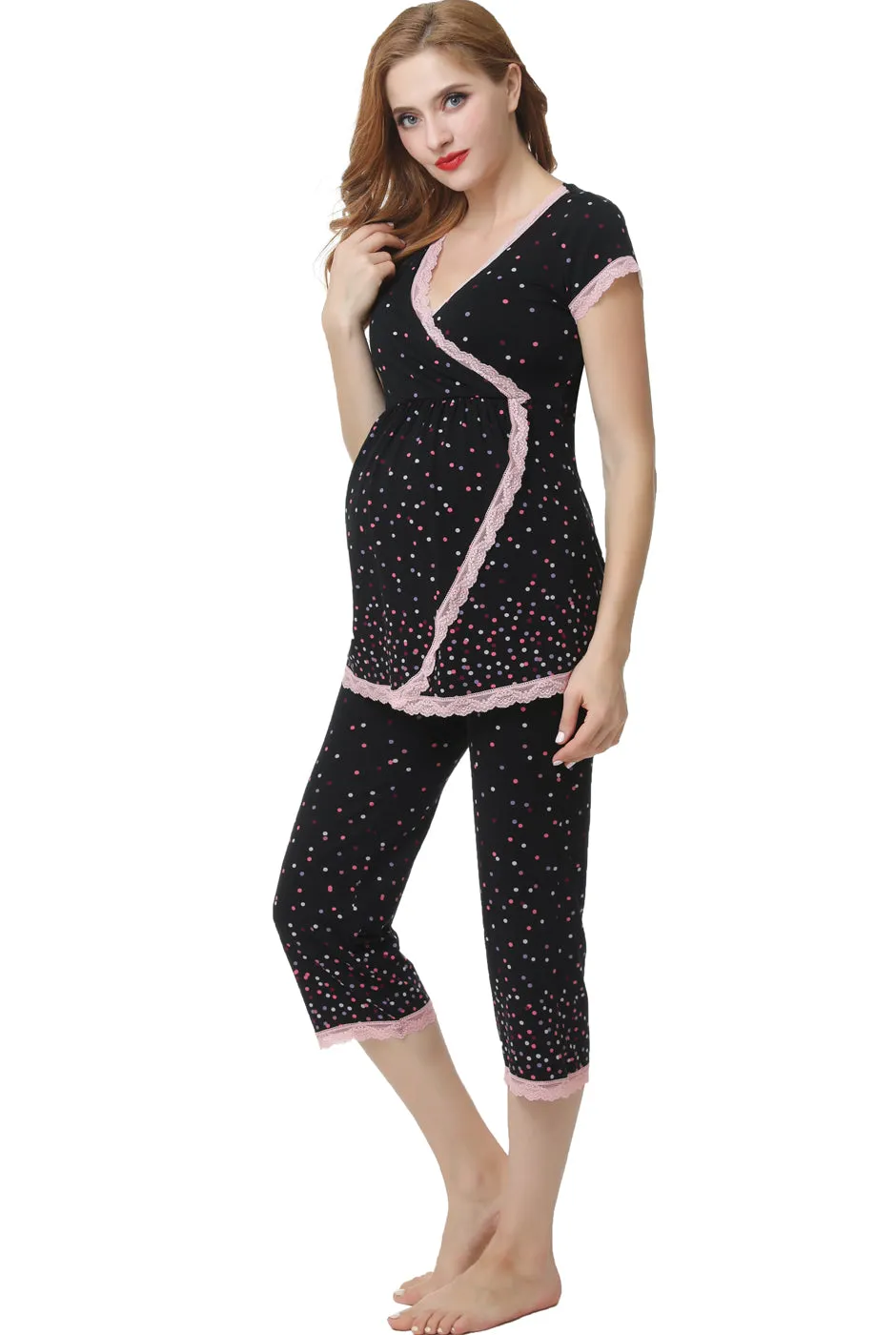 Kimi + Kai Maternity Joyce Nursing PJ Set