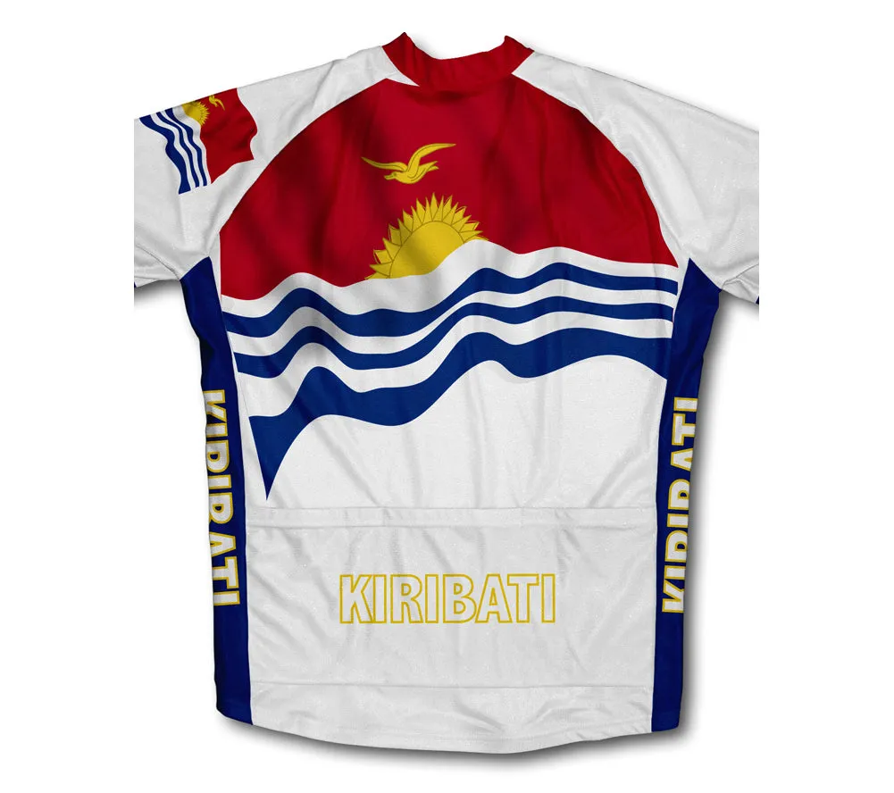 Kiribati Flag Winter Thermal Cycling Jersey