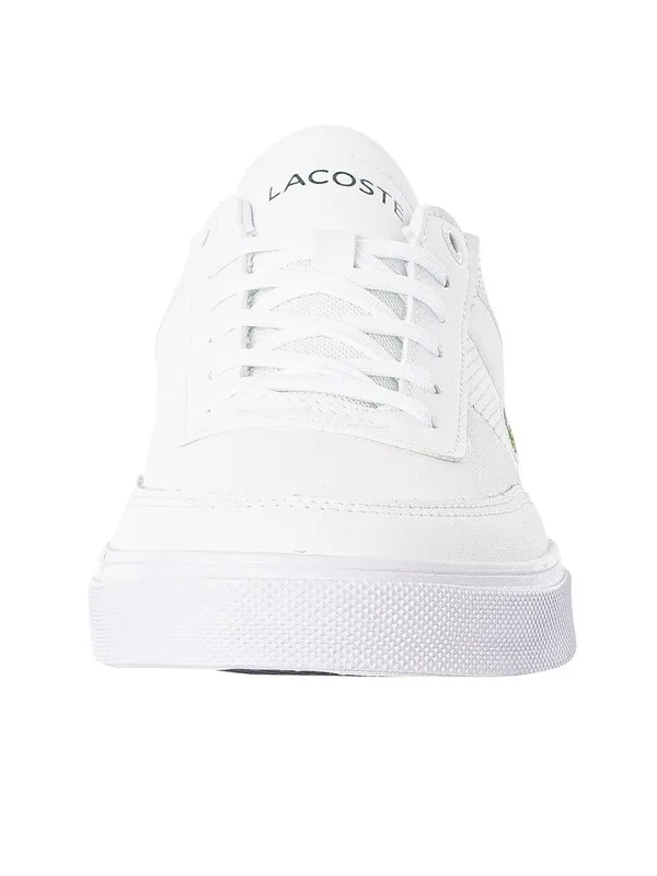 Lacoste Court-Master Pro 1233 SMA Leather Trainers - White